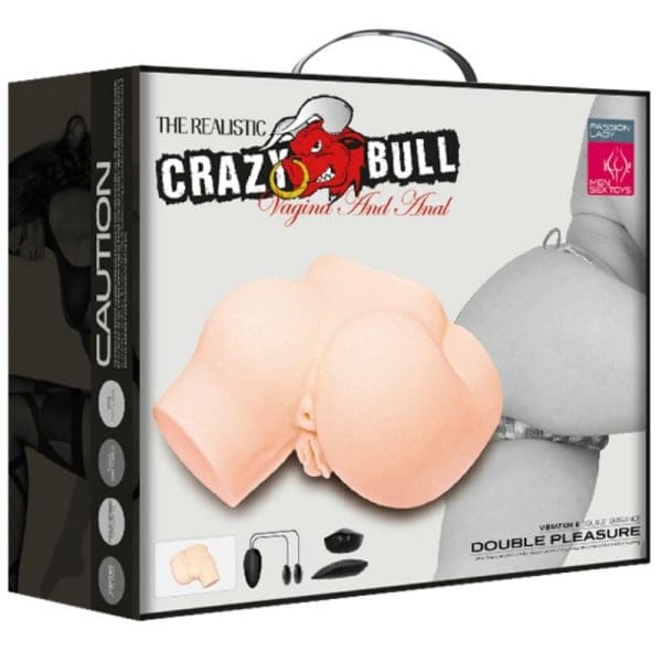 CRAZY BULL - BUTT WITH REALISTIC VAGINA AND ANUS AND VIBRATION 11